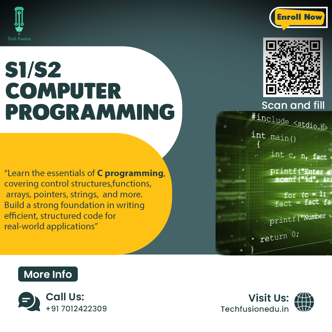 Computer Programming in C poster